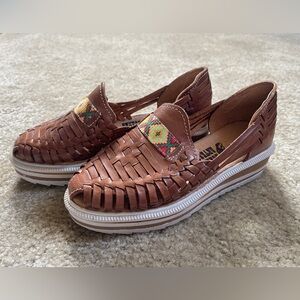 Mexican Handmade Closed Toe Sandal Huarache Artesanal Mexicano Cerrado